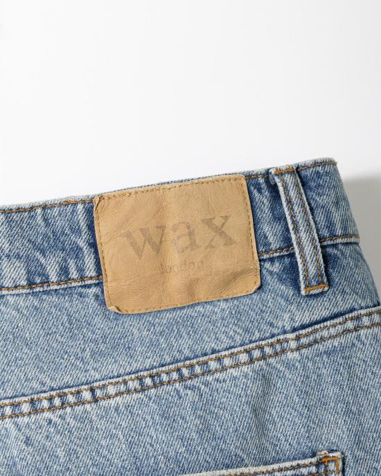  왁스 런던 데님 팬츠 SS25 DEN STR BPV MWA VINTAGE BLUE 36 - WAX LONDON