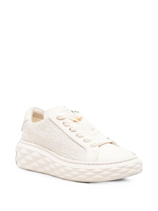  지미추 스니커즈 DIAMONDLIGHTMAXI FZGTIVORY LATTE AI26 BEIGE - JIMMY CHOO