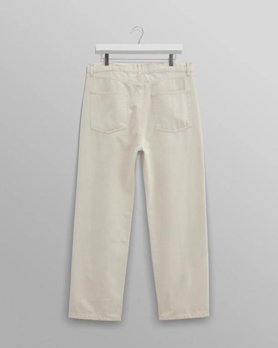  왁스 런던 데님 팬츠 SS24 DEN LOO BIF ECRECRU 36 WHITE - WAX LONDON
