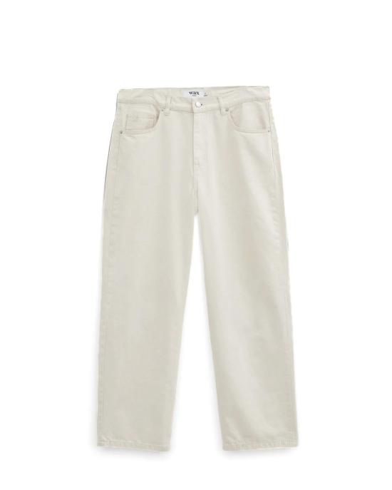  왁스 런던 데님 팬츠 SS24 DEN LOO BIF ECRECRU 36 WHITE