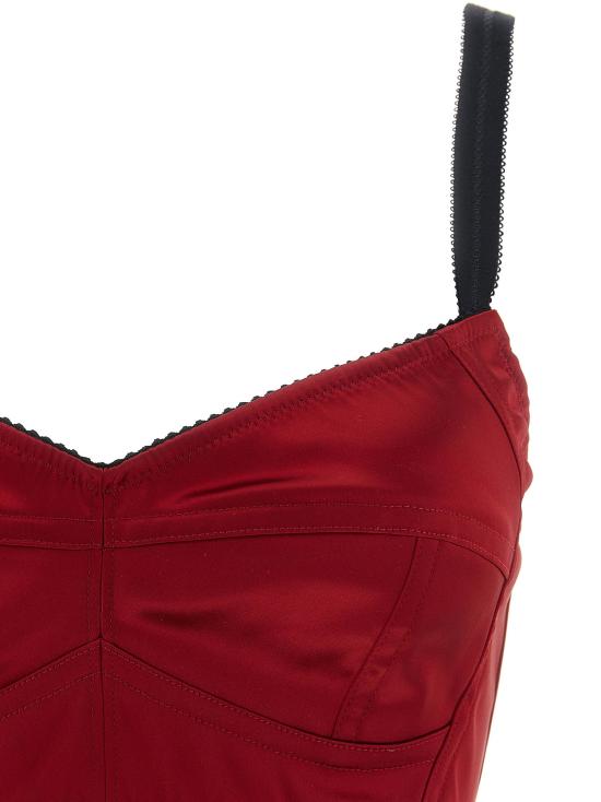  돌체앤가바나 탑 LDF7T18TFURADR0384 RED - DOLCE & GABBANA