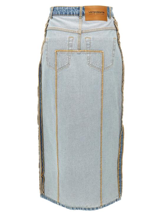  베트멍 스커트 LDWA65SK870NLIGHTBLUE - VETEMENTS