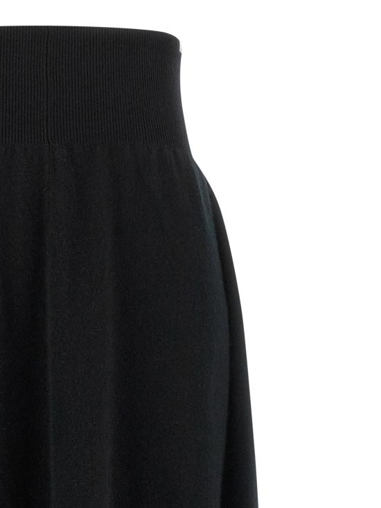  익스트림캐시미어 스커트 LDN498GRACESHORTRAVEN BLACK - EXTREME CASHMERE