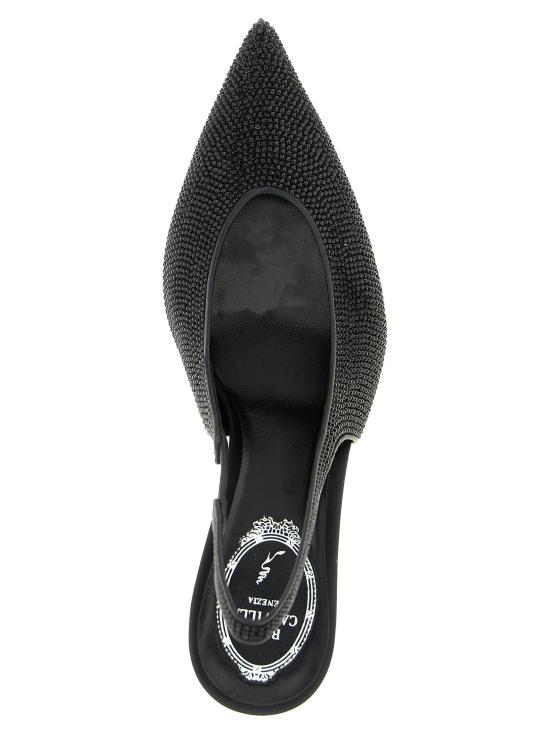  르네 카오빌라 힐/펌프스 LDC12648080CRINV050 BLACK - RENE CAOVILLA
