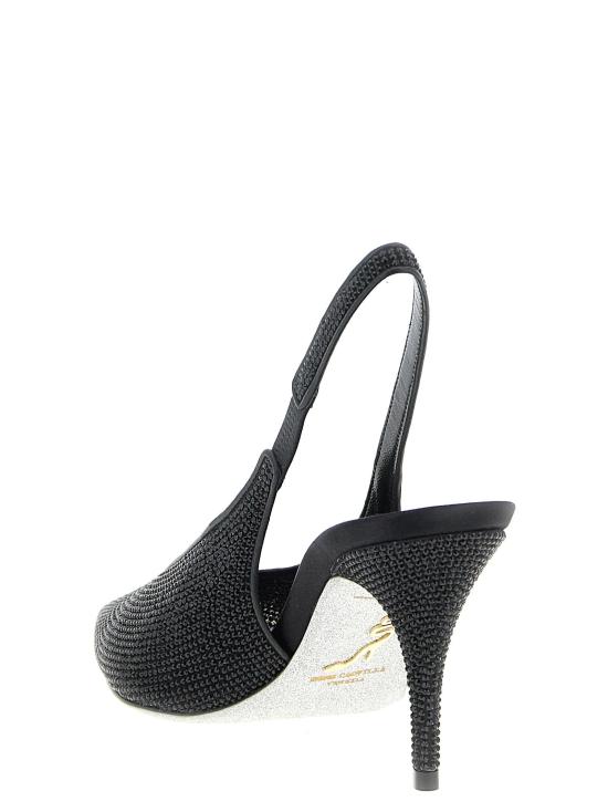  르네 카오빌라 힐/펌프스 LDC12648080CRINV050 BLACK - RENE CAOVILLA