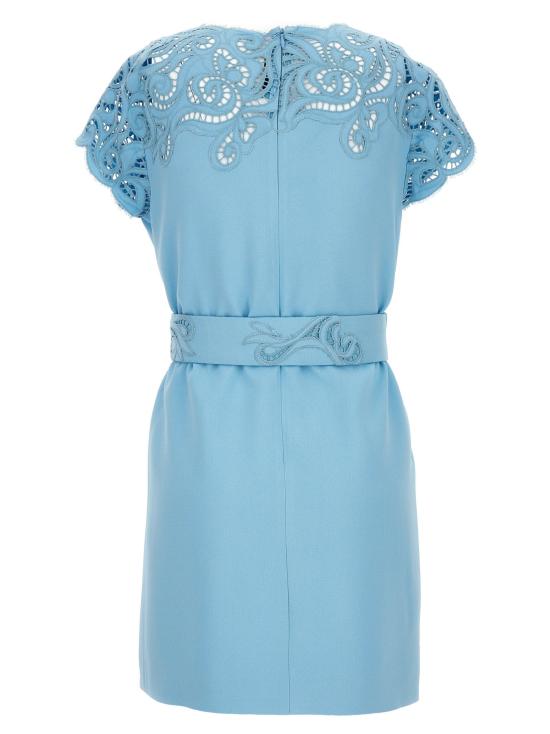  에르마노 설비노 원피스 LDD422Q359CCILM64120 BLUE - ERMANNO SCERVINO