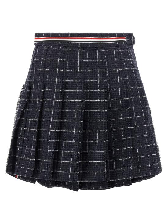  톰브라운 스커트 LDFGC402TF1216415 NAVY