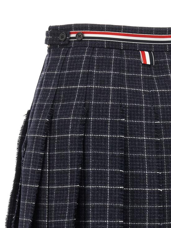  톰브라운 스커트 LDFGC402TF1216415 NAVY - THOM BROWNE