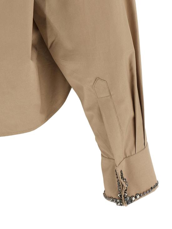  파비아나 필리피 셔츠 LDCAD216F313M2680165 BEIGE - FABIANA FILIPPI