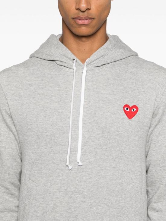  꼼데가르송 후드 티셔츠 AXT1701 AI26 GREY - COMME DES GARCONS