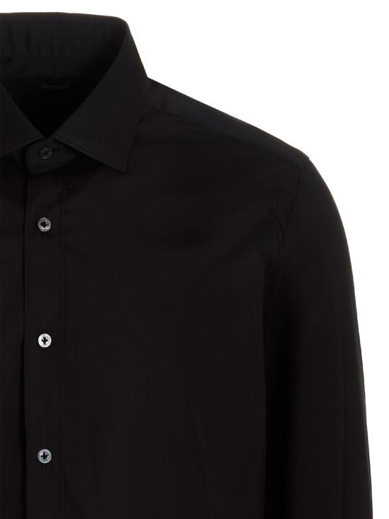  발바 셔츠 LDT1U12P01PZ27080001 BLACK - BARBA