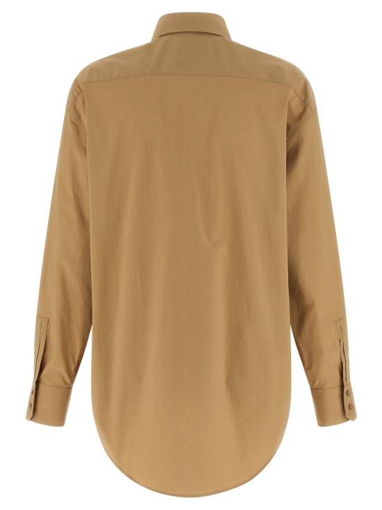  생로랑 셔츠 LD865483YZ9GB2100 CAMEL - SAINT LAURENT