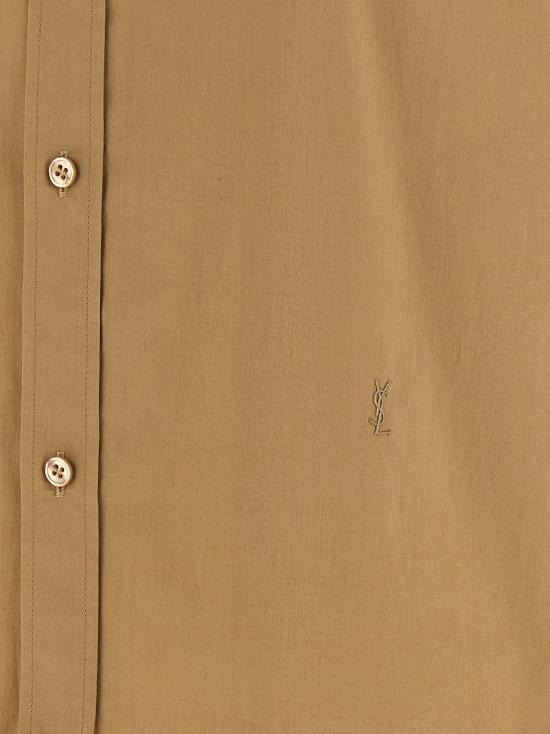  생로랑 셔츠 LD865483YZ9GB2100 CAMEL - SAINT LAURENT