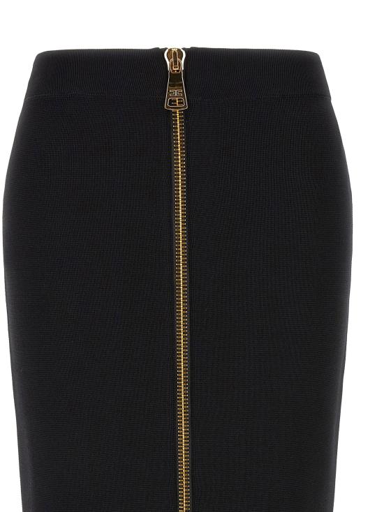  엘리자베타프랜치 스커트 LDGK28B66E2110 BLACK - ELISABETTA FRANCHI