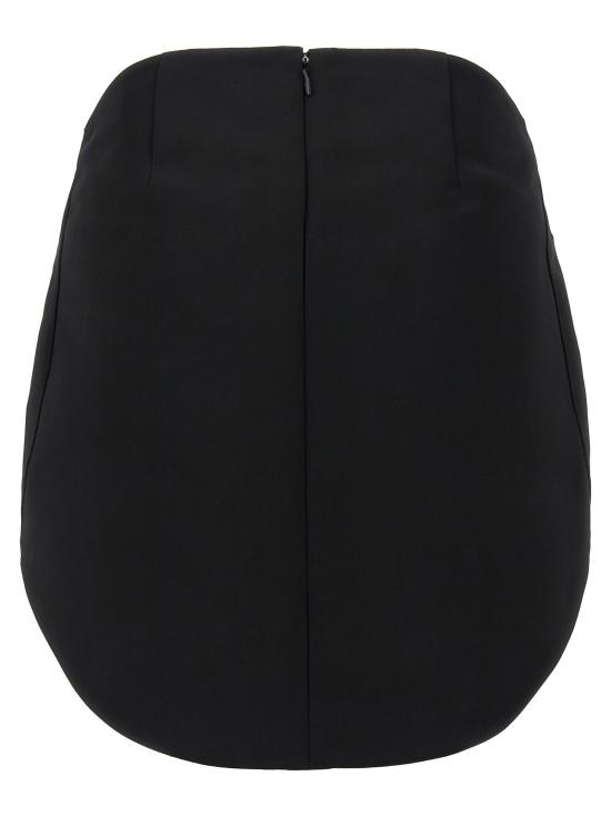  쿠레쥬 스커트 LD325CJU283PL01629999 BLACK - COURREGES