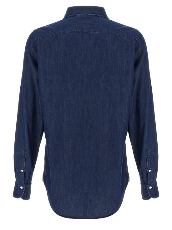  피나모레 셔츠 LDC0512D11 NAVY - FINAMORE