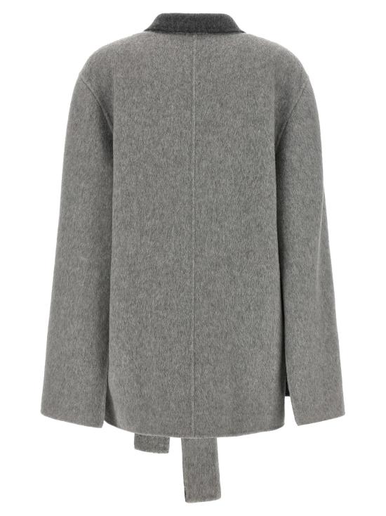  알베르타 페레티 코트 LDA060666572509 GRAY - ALBERTA FERRETTI
