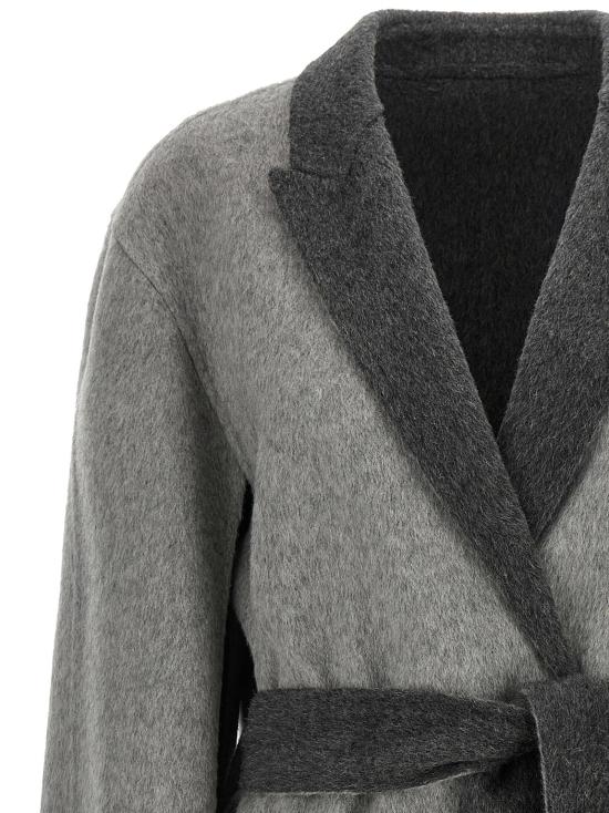  알베르타 페레티 코트 LDA060666572509 GRAY - ALBERTA FERRETTI