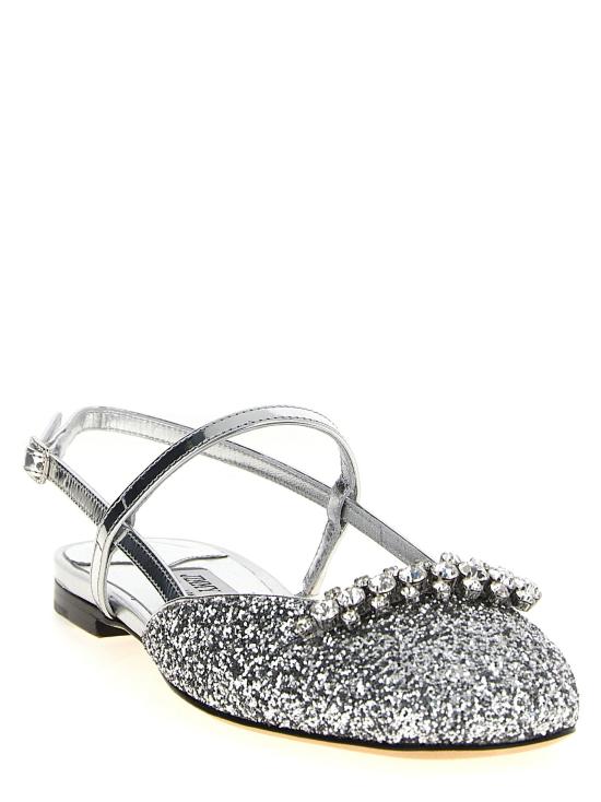  지미추 스니커즈 LDBELINDASBFLATJDPSILVER - JIMMY CHOO