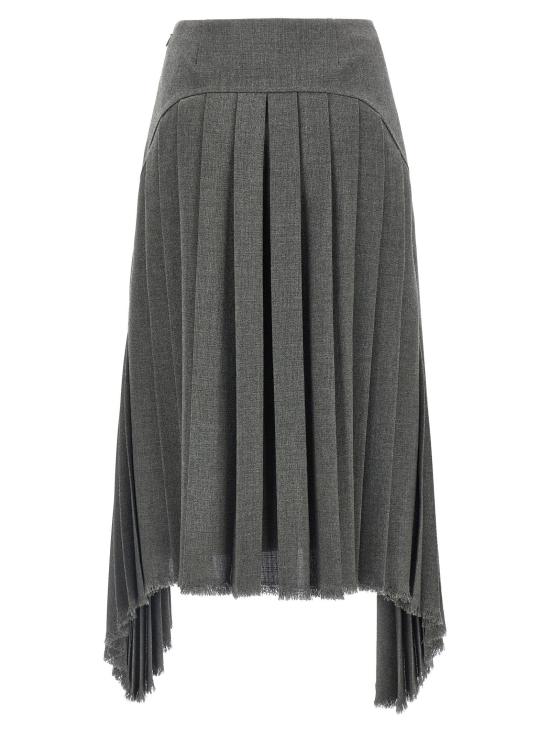  질샌더 스커트 LDJ02MA0298J41557030 GRAY - JIL SANDER