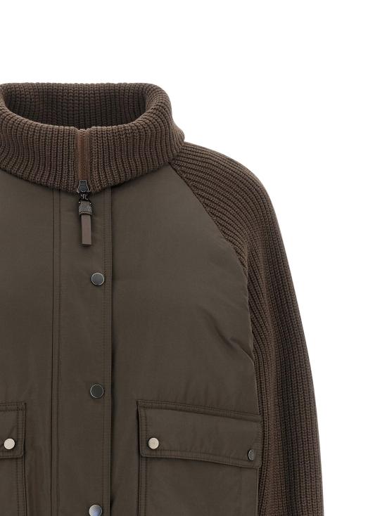  브루넬로 쿠치넬리 패딩 LDMH5257294PC028 BROWN - BRUNELLO CUCINELLI
