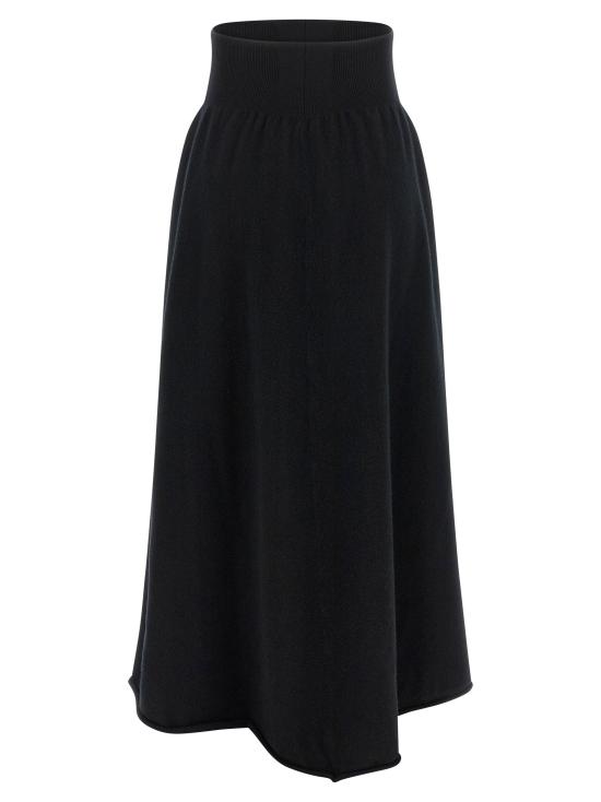  익스트림캐시미어 스커트 LDN498GRACESHORTRAVEN BLACK - EXTREME CASHMERE