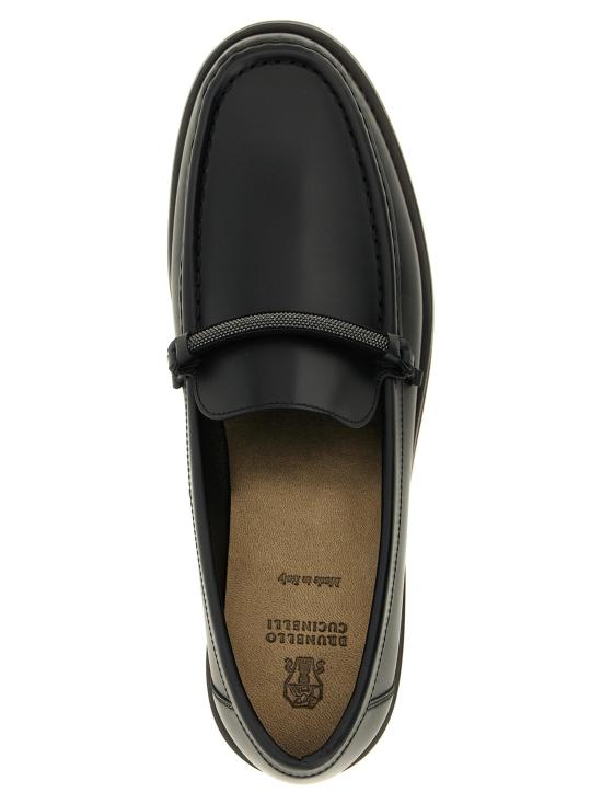  브루넬로 쿠치넬리 스니커즈 LDMZMGG3314PC101 BLACK - BRUNELLO CUCINELLI