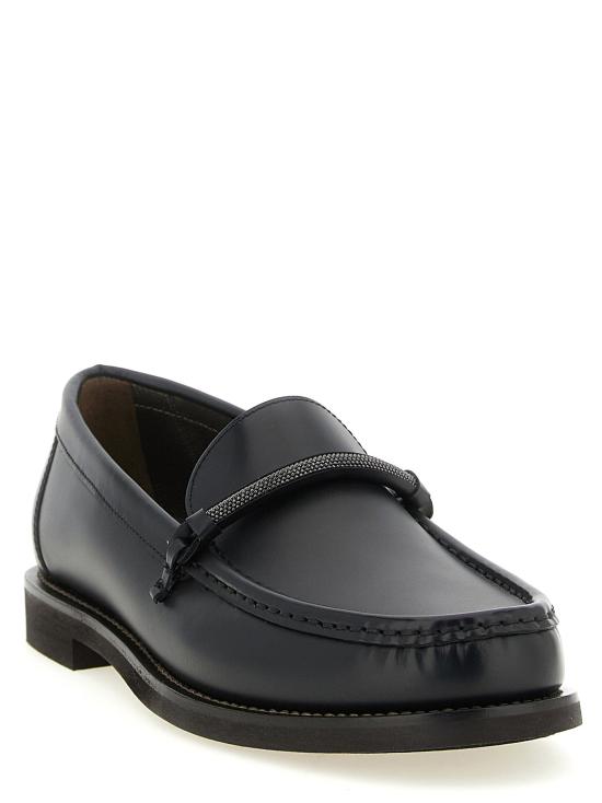  브루넬로 쿠치넬리 스니커즈 LDMZMGG3314PC101 BLACK - BRUNELLO CUCINELLI