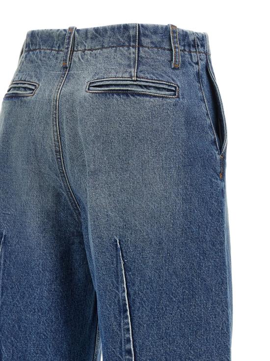  MM6 메종마르지엘라 데님 팬츠 LDS52KA0567M30058965 BLUE - MM6 MAISON MARGIELA