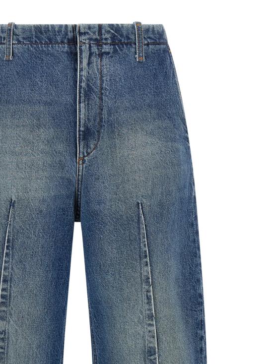  MM6 메종마르지엘라 데님 팬츠 LDS52KA0567M30058965 BLUE - MM6 MAISON MARGIELA