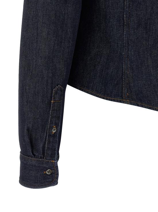 드리스 반 노튼 셔츠 LD2611307323385507 NAVY - DRIES VAN NOTEN