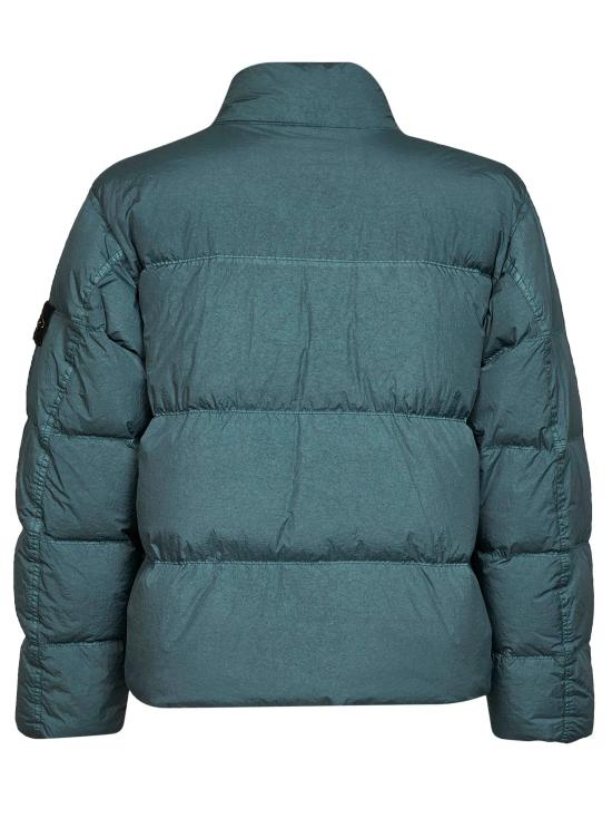  스톤 아일랜드 윈드 레지스턴트 & 안티드롭 다운 재킷 L2S154100109S0A23V005T - STONE ISLAND