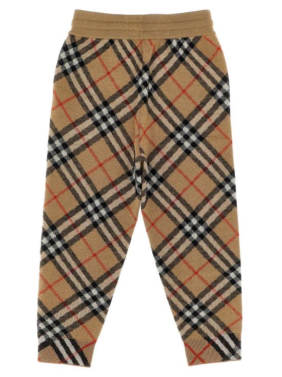  버버리 트레이닝/조거 팬츠 LD8113327SANDIPCHECK BEIGE - BURBERRY
