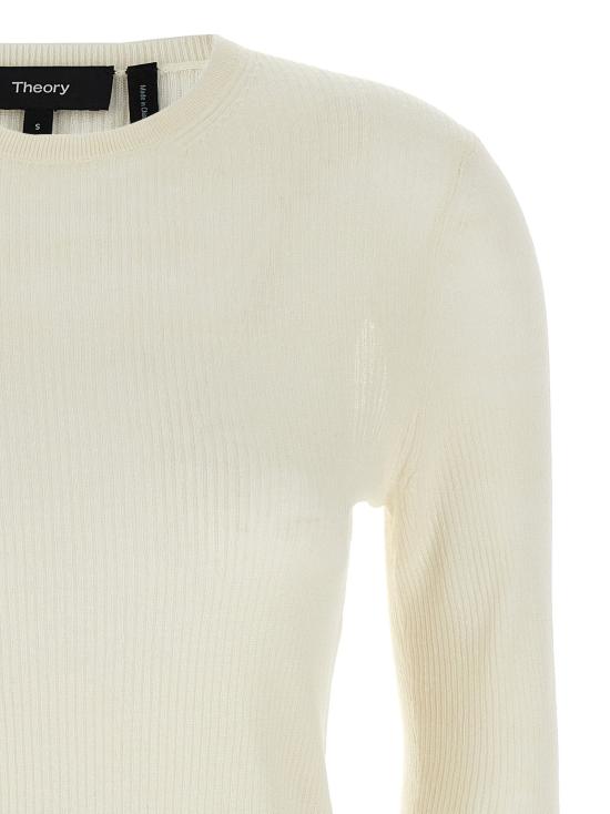  띠어리 스웨터 LDP0513707Q3W CREAM - THEORY