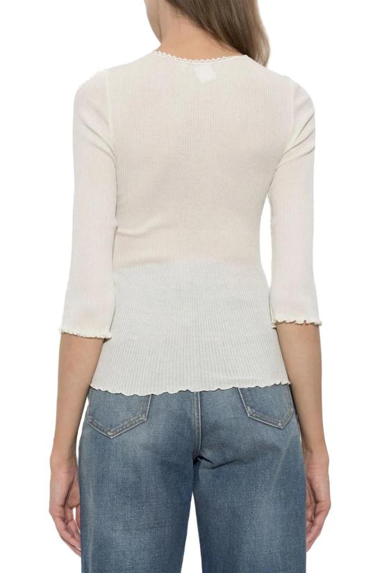  끌로에 바디수트 티셔츠 FW26F297 CH26AJH43088 107 IconicMilk M WHITE - CHLOE