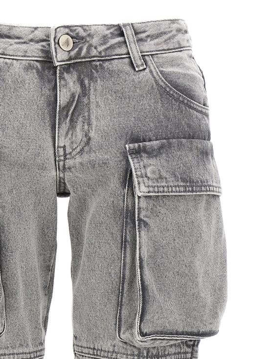  디 아티코 카고 팬츠 LD241WCP113D070607 GRAY - THE ATTICO