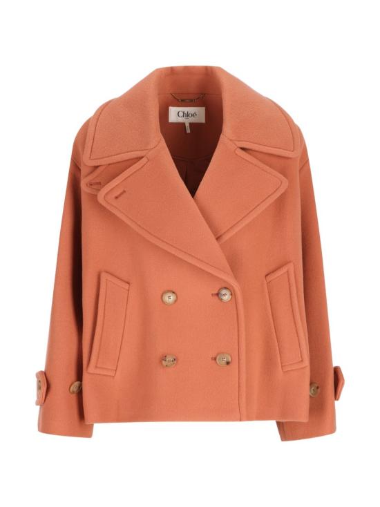  끌로에 코트 CH25WMA962726AG AI26 ORANGE