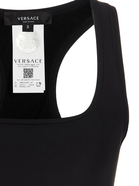 베르사체 민소매 티셔츠 LD10041041A062291B000 BLACK - VERSACE