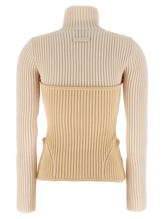 장 폴 고티에 스웨터 LD2503WPO005K0010103 CREAM - JEAN PAUL GAULTIER