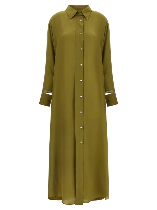  제지아 셔츠 LDMJD3044141BIKHAKISILK OLIVE