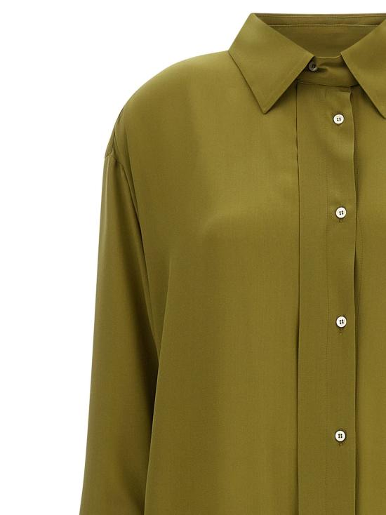 제지아 셔츠 LDMJD3044141BIKHAKISILK OLIVE - JEJIA