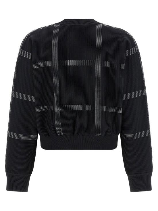  플리츠플리즈 스웨터 LDPP66KK82115 BLACK - PLEATS PLEASE