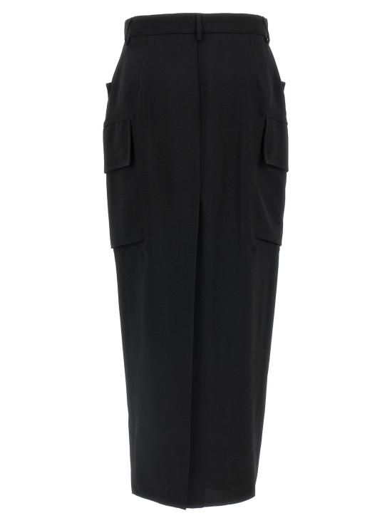  릭 오웬스 스커트 LDRP02E4379WGP09 BLACK - RICK OWENS