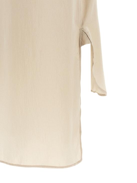  제지아 셔츠 LDMJD1027J0466MOUSSECRINKLE BEIGE - JEJIA