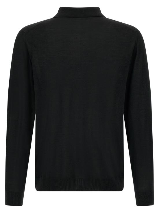  키톤 탑 LDUMK0493K501B BLACK - KITON