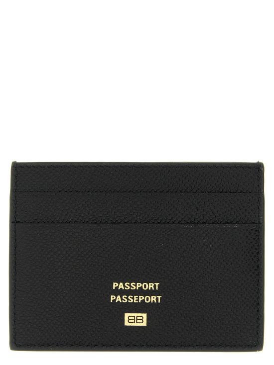  발렌시아가 명함지갑 LD8463282AB4Y1000 BLACK - BALENCIAGA
