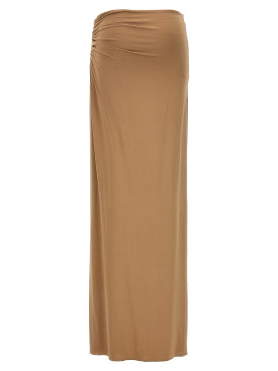  마그다뷰트림 스커트 LD177424BEIGE CAMEL - MAGDA BUTRYM