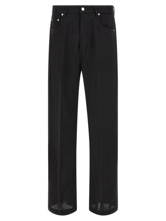  릭 오웬스 데님 팬츠 LDRU02F4333WT09 BLACK