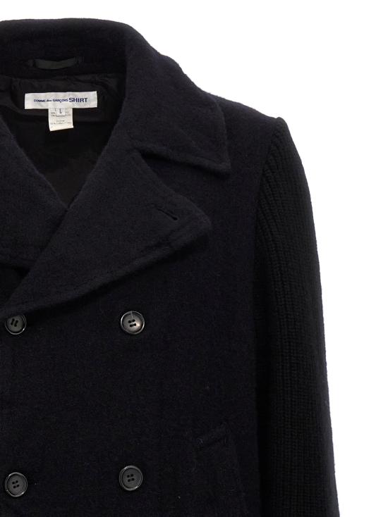  꼼데가르송 코트 CO297489BM BLACK - COMME DES GARCONS