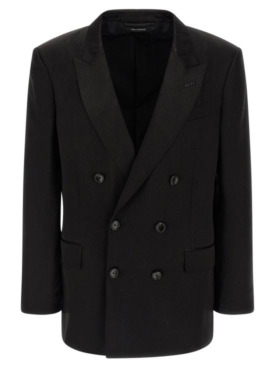  톰포드 자켓 LDJLNP02SVP04NAA BLACK